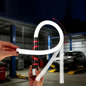 30" Flexible Bend LED Inspection Light - USB Charging, Adjustable, 3 Brightness Settings, Lightweight Handy Tool for Vehicle Repair, Confined Space Checks, Garden Decor