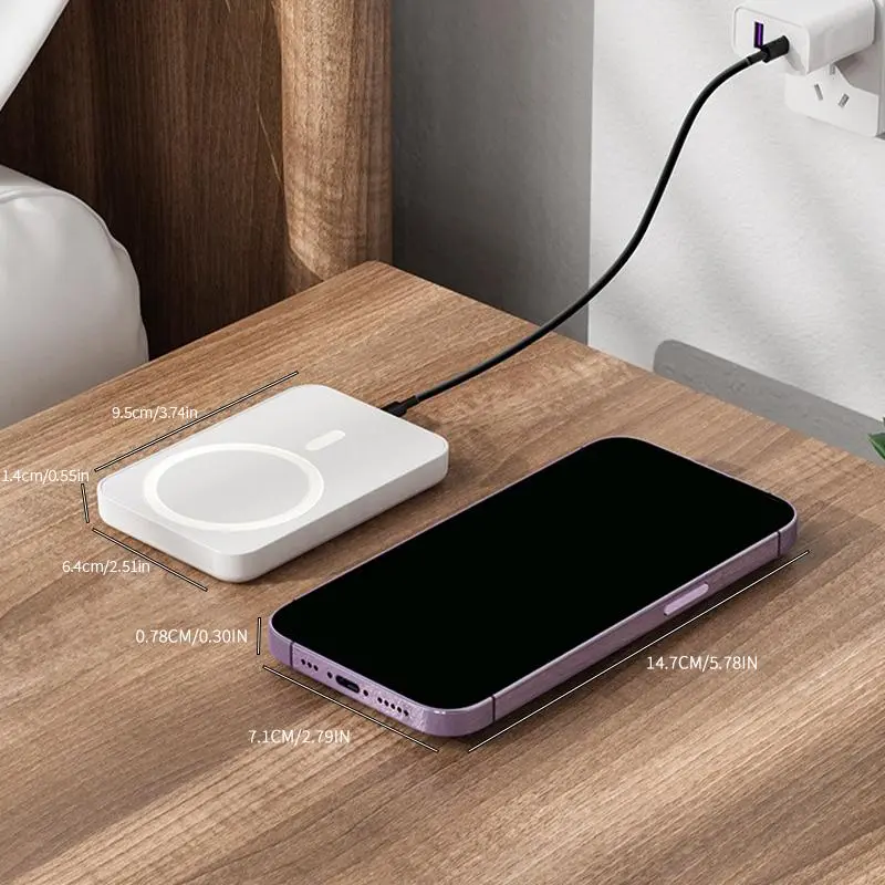 MagSafe Akku Powerbank für Apple iPhone 17 16 15 14 13 12 MagSafe Akku Powerbank für Apple iPhone 17 16 15 14 13 12