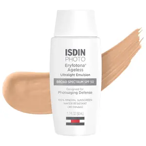 ISDIN Eryfotona Ageless Ultralight Tinted Mineral Sunscreen SPF 50 - 1.7 oz / 50 ml