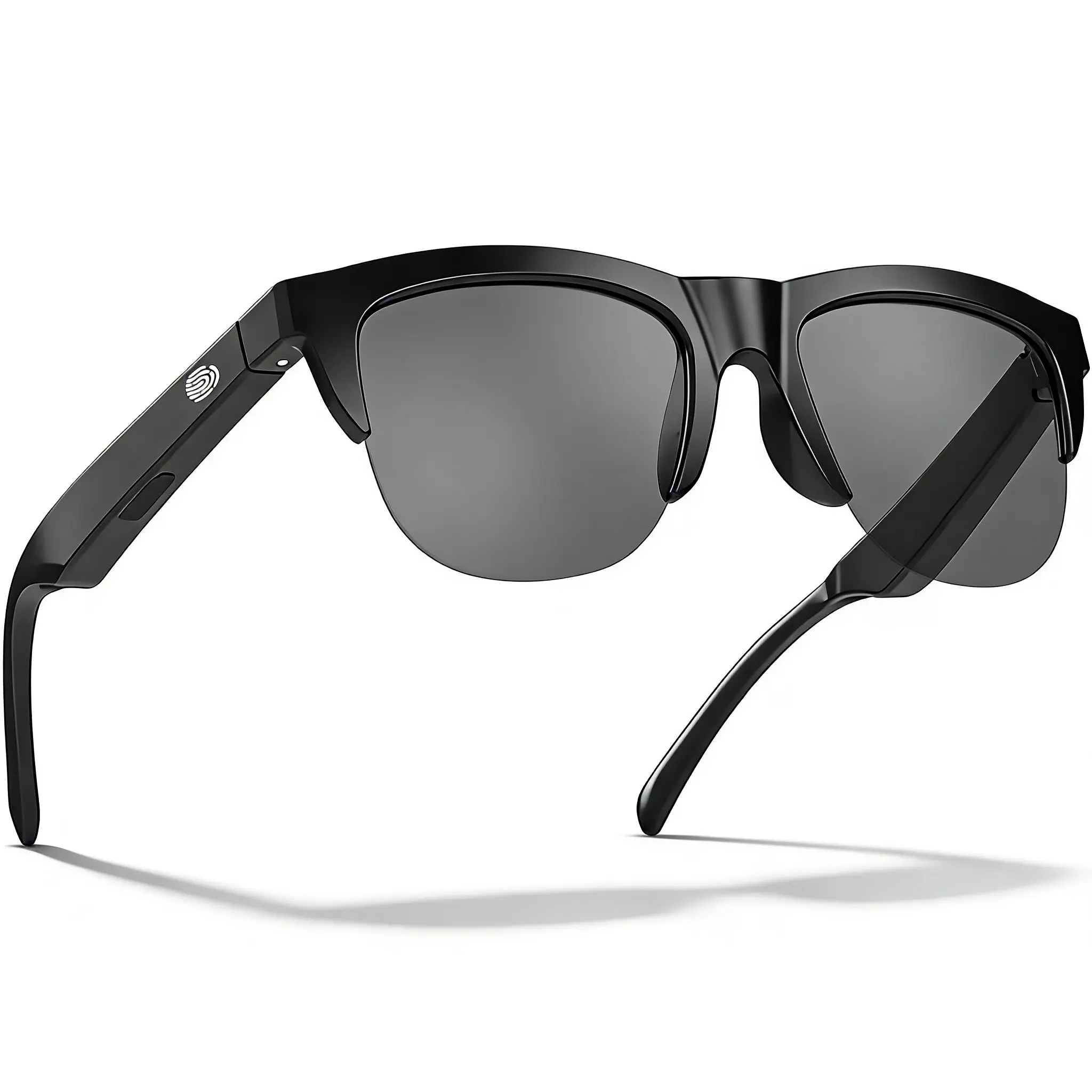 2026 F01 Smart Audio Bluetooth Glasses | Polarized UV400 Sun Protection Sunglasses for Camping & Hiking | Motorcycle Riding Eyewear with Open-Ear Speakers | IPX4 Waterproof Anti-Blue Light Glasses for Driving, Office & Outdoor Adventure