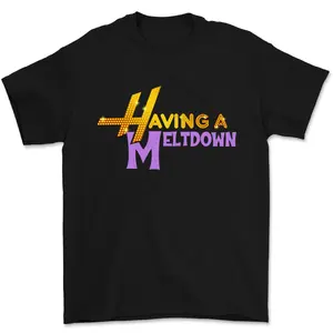 There are Meltdown t-shirts, cotton aesthetic t-shirts about mental health issues, glittery Hannah Montana disco t-shirts. Gifts for men and  Womenswear