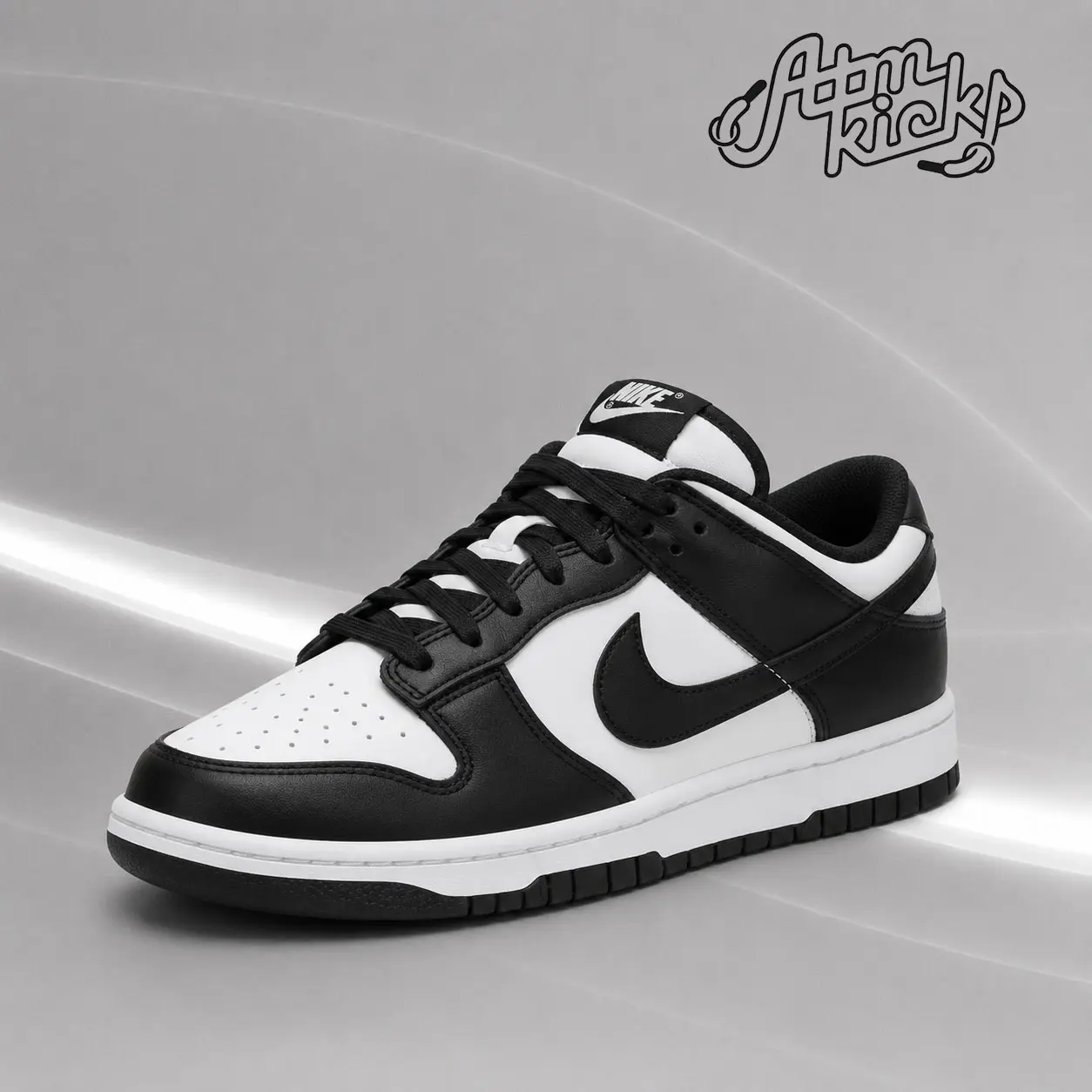 Nike Dunk Low Retro White Black Panda Men's Authentic Shoes Footwear Sneaker Trainer Comfortable Walking Fashion Trending Gift