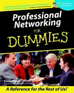 USED-Professional Networking for Dummies by Fisher, Donna (Paperback)