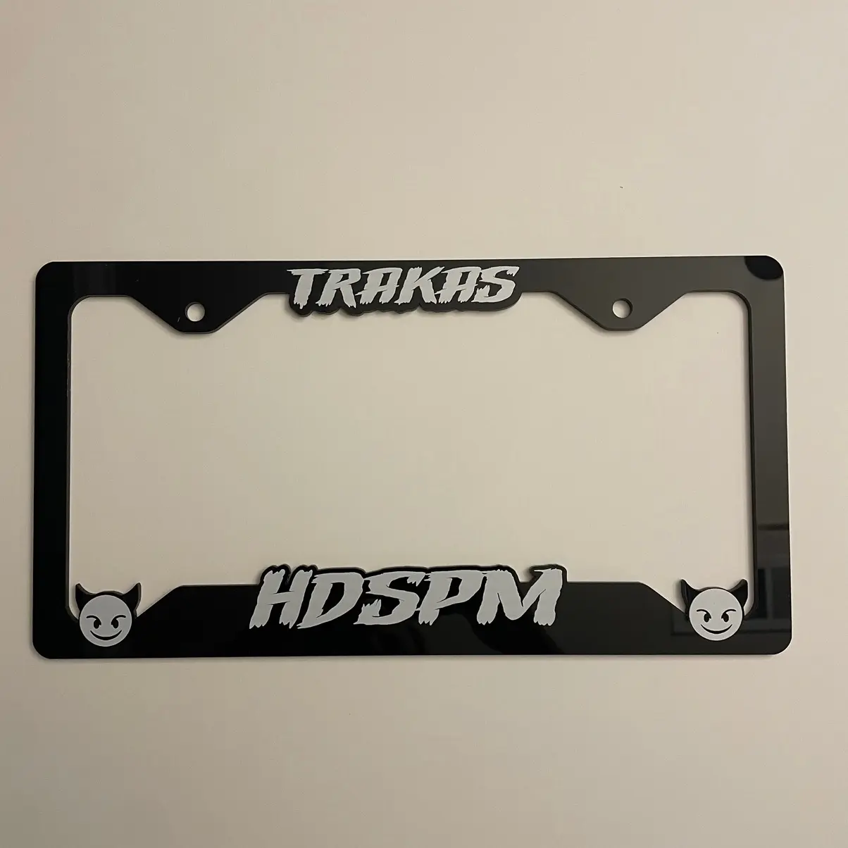 Acrylic plate cover