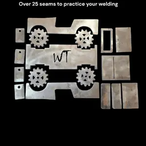 Practice welding kit from Weld Trucks Jeep style kit