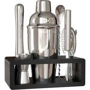 Shaker Set: Bartender Kit for  Bar Mixology  Bar Set Plus E-Book with 30 Recipes ()