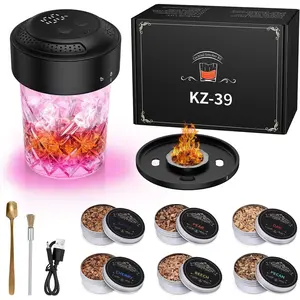 Electric   Kit, Old Fashioned  Kit with 6  Chips, Built-in  & Ambient Light, Gifts for Men Dad Husband  Lovers (Birthday/Christmas)