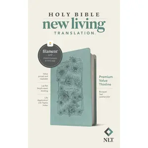 NLT Bible Bouquet Teal
