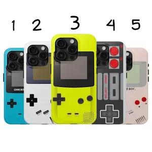 Video Game Design  Game Boy Themed Phone Case Premium Matte Texture, Protection, Shockproof, Anti-Drop, Anti-Fingerprint For IPhone 17-12, Pro Max, Pro Plus, and Samsung S25-22 Protection Safety