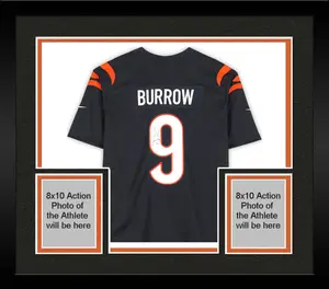 Framed Joe Burrow Cincinnati Bengals Autographed Black Limited Jersey - Fanatics Authentic Certified