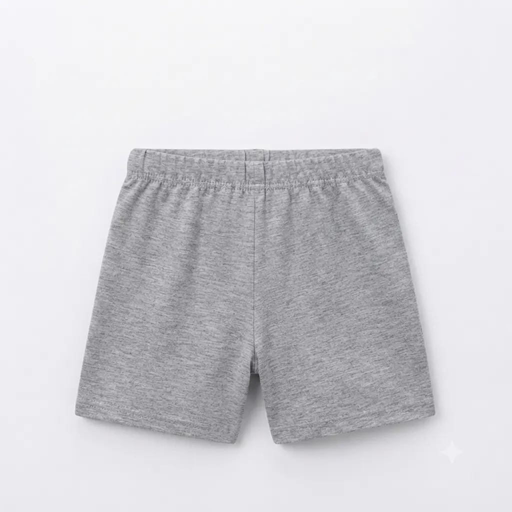 Basic Cotton Shorts for Women, High Waist Lounge Shorts, Soft Casual Summer Shorts with Elastic Waist