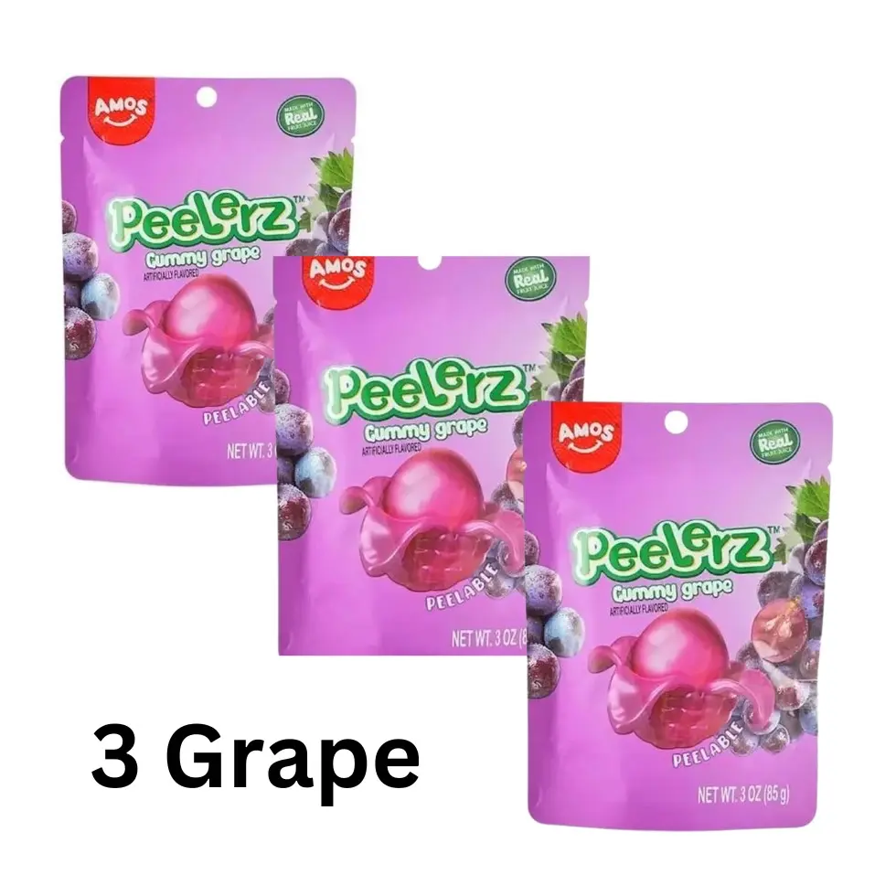 Viral Gummy Grape Peeling Candy