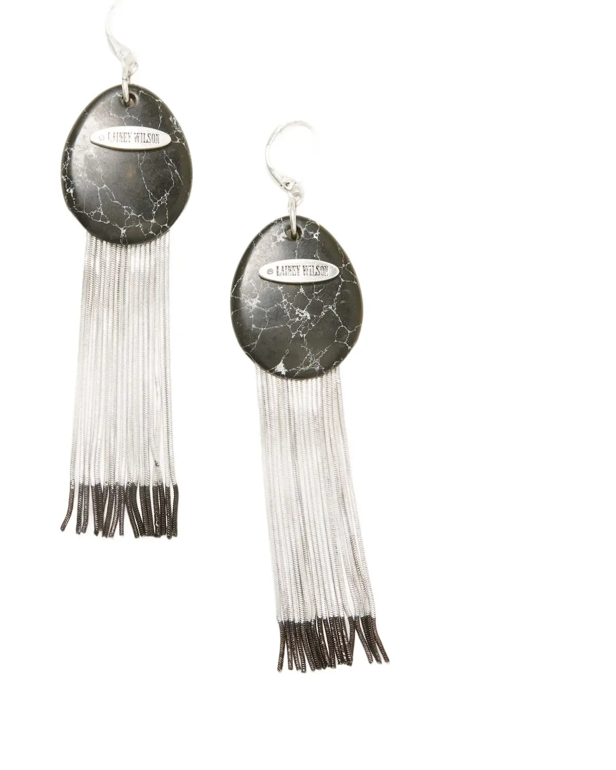 Lainey Wilson Women's Women'S Linear Chain Fringe Earrings - 37G00051