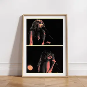 Fleetwood Mac Print Stevie Nicks Print Fleetwood Mac Print Fleetwood Mac Poster, Fleetwood Mac Vintage Concert Music Poster, Fleetwood Mac the Chain Music Poster, 70's Stevie Nicks Wall Art, Original Art Nouveau Stevie Nicks Poster