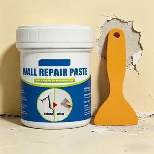 Wall Repair Paste Spackle All in One Crack Filler for Peeling Paint Cracks Stain Covering Moisture Resistant Fast Drying Long Lasting Easy Sand Paintable for Indoor Walls DIY