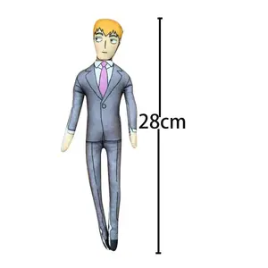 Mob 100 Plush Doll Abstract Toy Dimple Kageyama Shigeo Figure Doll Reigen Arataka Toys deformable Design DIY model Birthday Gift