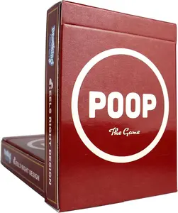 The Game - Hilarious and Family-Friendly Card Game for Kids Breaking Games Poop Ages 6 and Up - Perfect for Game Night and Parties - 2-5 Players