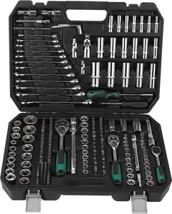 Garvee 216-Piece Professional Mechanic Tool and Socket Set – Includes Both SAE & Metric Sizes, Complete Car Tool Kit for Repair Shops, DIY Projects & Household Maintenance