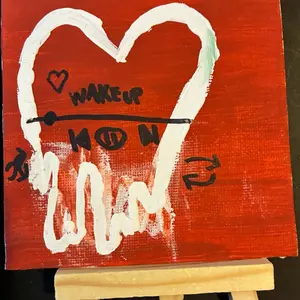 Heart Music Painting (Wall Art Decor for Home Living Room)