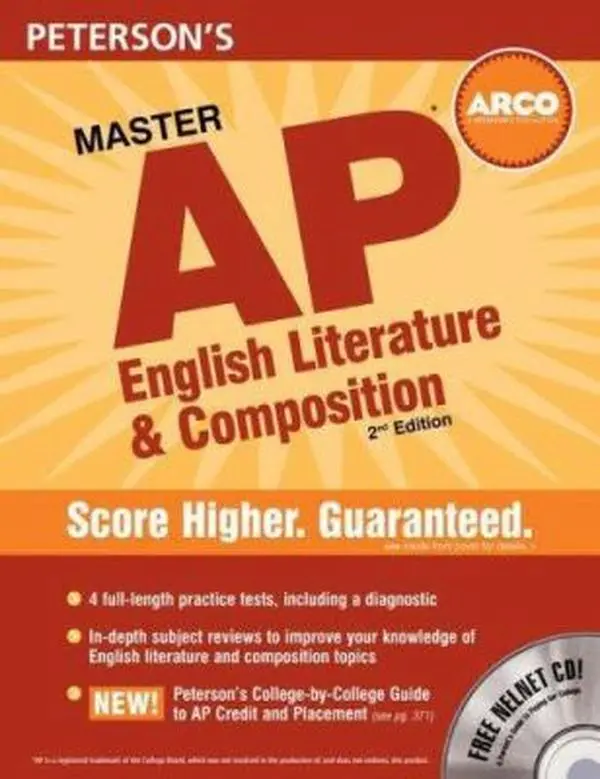 USED-Master AP English Literature & Composition [With CDROM] by Peterson's (Paperback)