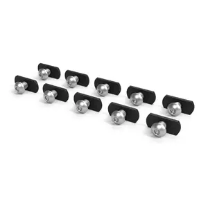 CYBERTRUCKCO 2024+ Tesla Cybertruck 1/4″-20 Slide in T-Nut Set (10PCS)