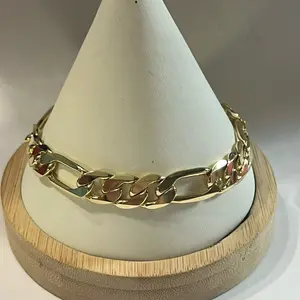 Brazalete  fígaro   De caballero laminado 14 súper calidad talla 23cm