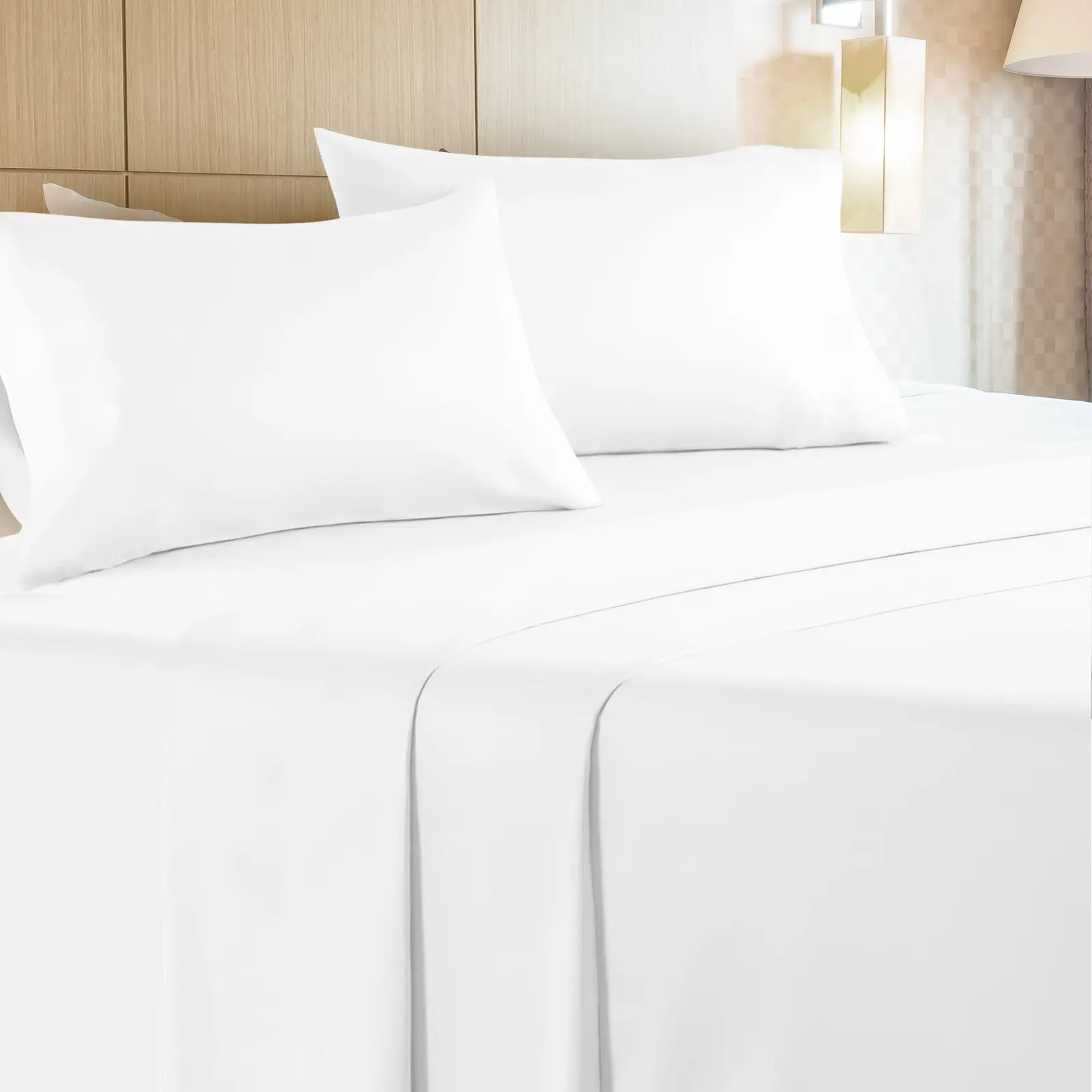 Luxley 4 Piece Microfiber Bed Sheet Set Luxley 4 Piece Microfiber Bed Sheet Set