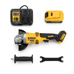 DEWALTDcg405NT 20v Electric Angle Grinder, Brushless Power Configuration, 125mm Standard Wheel, Electronic Protection Brake, Reliable Working Performance For Industrial Processing And Daily Maintenance Tasks
