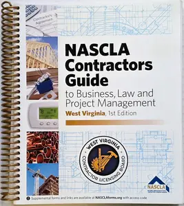 West Virginia (highkighted)NASCLA Contractors Guide to Business, Law and Project Management 1st. Edition