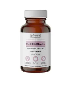 Just Ingredients Perimenopause Support Supplement for Hormone Regulation & Menstrual Cycles 30 Day Supply 60 Capsules