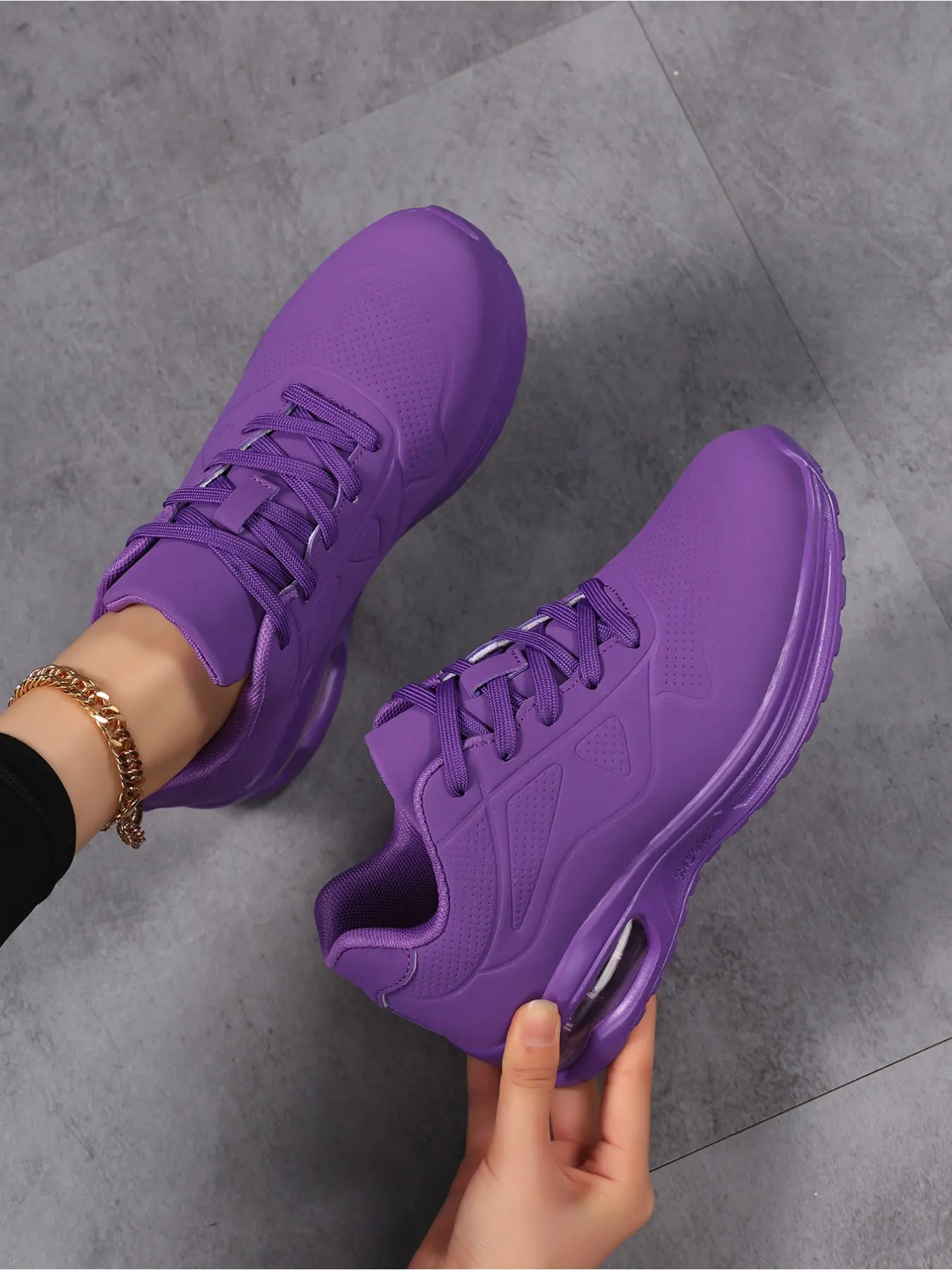 Women's Fashion Air Cushion Sneakers, Outdoor Casual Running Shoes, Trendy running shoes, Sporty running shoes, Multiple Colors Available, Breathable and Non-slip, Suitable for Daily Wear, Running Athletic Footwear