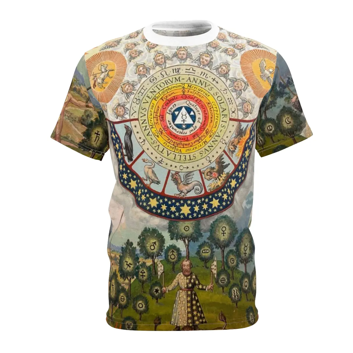 Hermetic Alchemy Ascension Esoteric Occult Unisex Tee