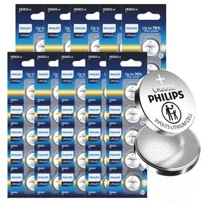 Philips CR2032 50-Pack — 10-year shelf life, leak-proof, child-safe. Stock up once and never panic about dead key fobs or AirTags again