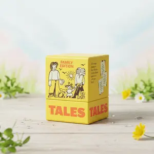 TALES Family Edition - 150 Conversation Cards for Family Games, Dinners, and Gatherings - Perfect for Adults Teens and Kids - Prompts for Meaningful Connections