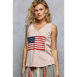 American Flag tank
