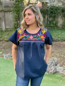 Blouse / Navy Blouse / Navy