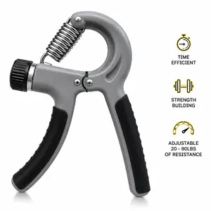 Adjustable hand grip for ahtletes
