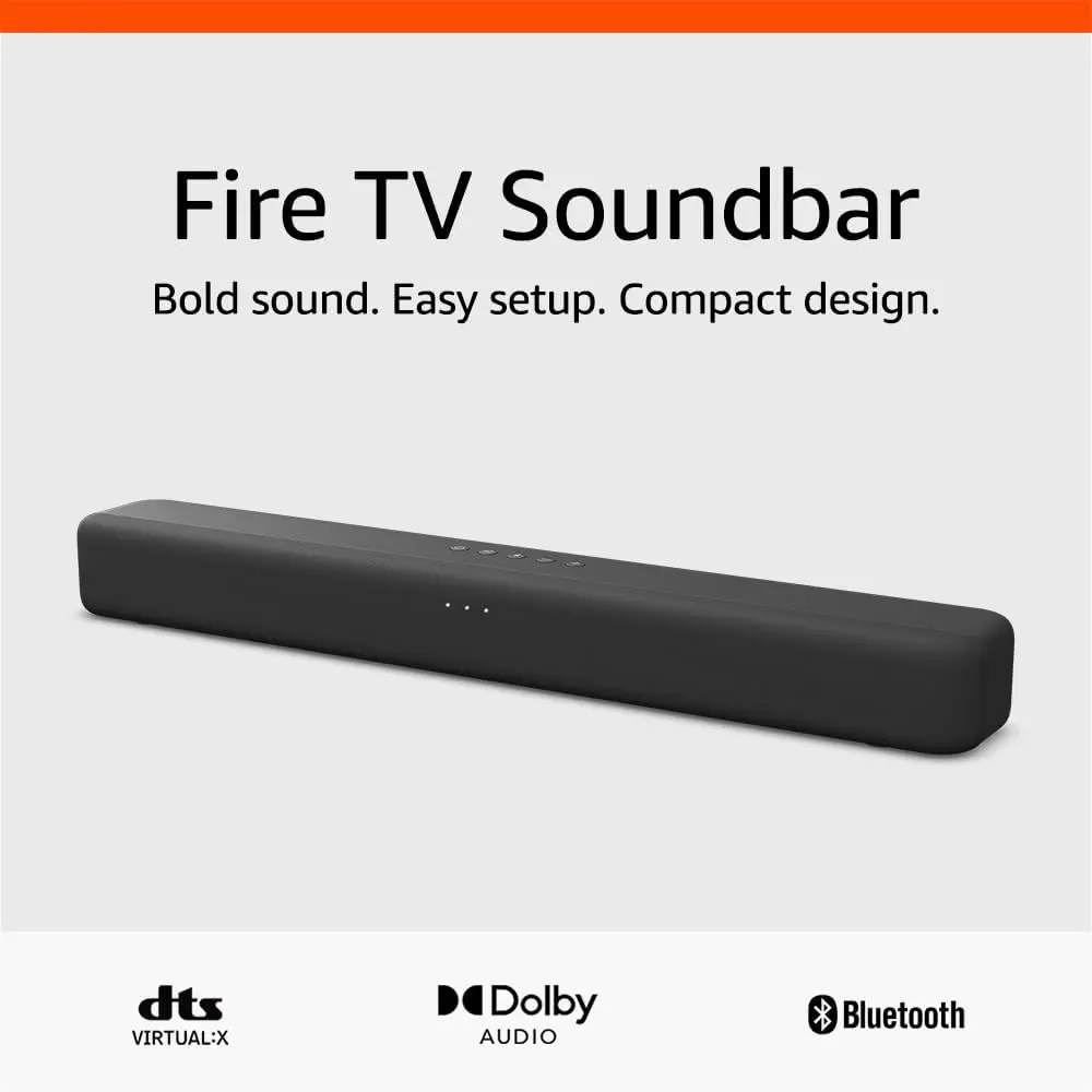 Amazon Fire TV Soundbar | Dolby Atmos | Bluetooth