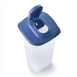 Tupperware Beverage Slim Line Pitcher With Strainer Fits Fridge Door 2qt /2L