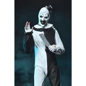 Terrifying Horror Movie Character Action Figure, Scary Halloween Collectible Statue, 1/6 Scale Posable Model with Multiple Accessories, Perfect for Horror Fans, Spooky Home Decor, Holiday Gift