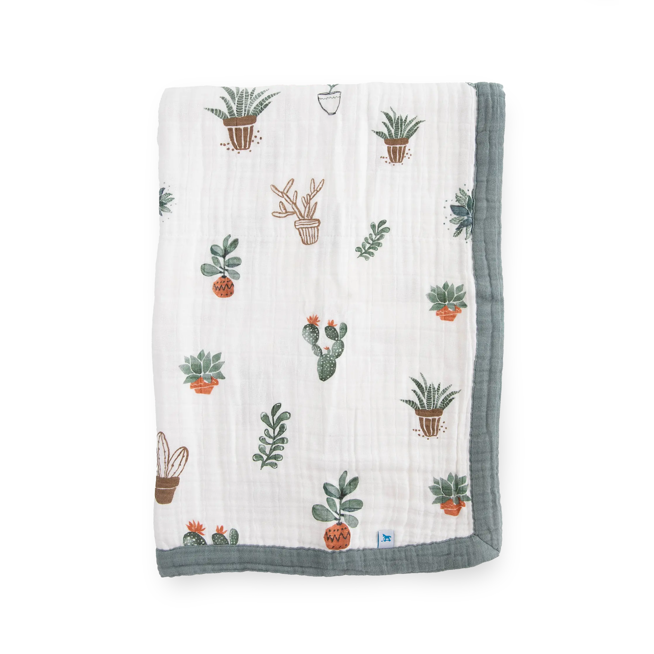 Cotton Muslin Baby Quilt - Prickle Pots