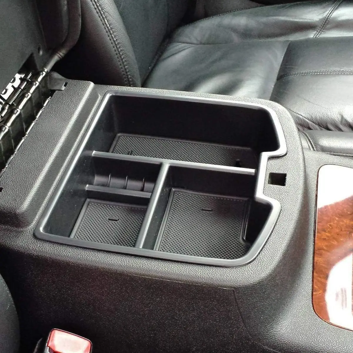 Center Front Floor Console for 07-14 Full Size Trucks, Compatible with Chevrolet Avalanche, Tahoe, Silverado, Suburban 1500/2500, GMC Sierra Pickup, Yukon & Yukon XL/Denali, Part No. 19166288