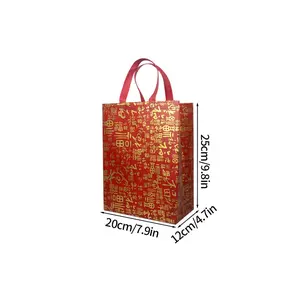 Christmas Gift Bags Large Capacity Gift Bag Wedding Gifts for Guests Christmas Candy Bags Santa Sacks Suministros Navideños 2026