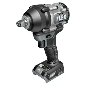 FLEX 24V Variable Speed Brushless 1/2-in Drive Cordless Impact Wrench with 750 ft-lbs Torque & 3 Speed Modes for Enhanced Control