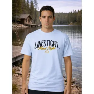 Lines Tight Fishing Angler T-Shirt