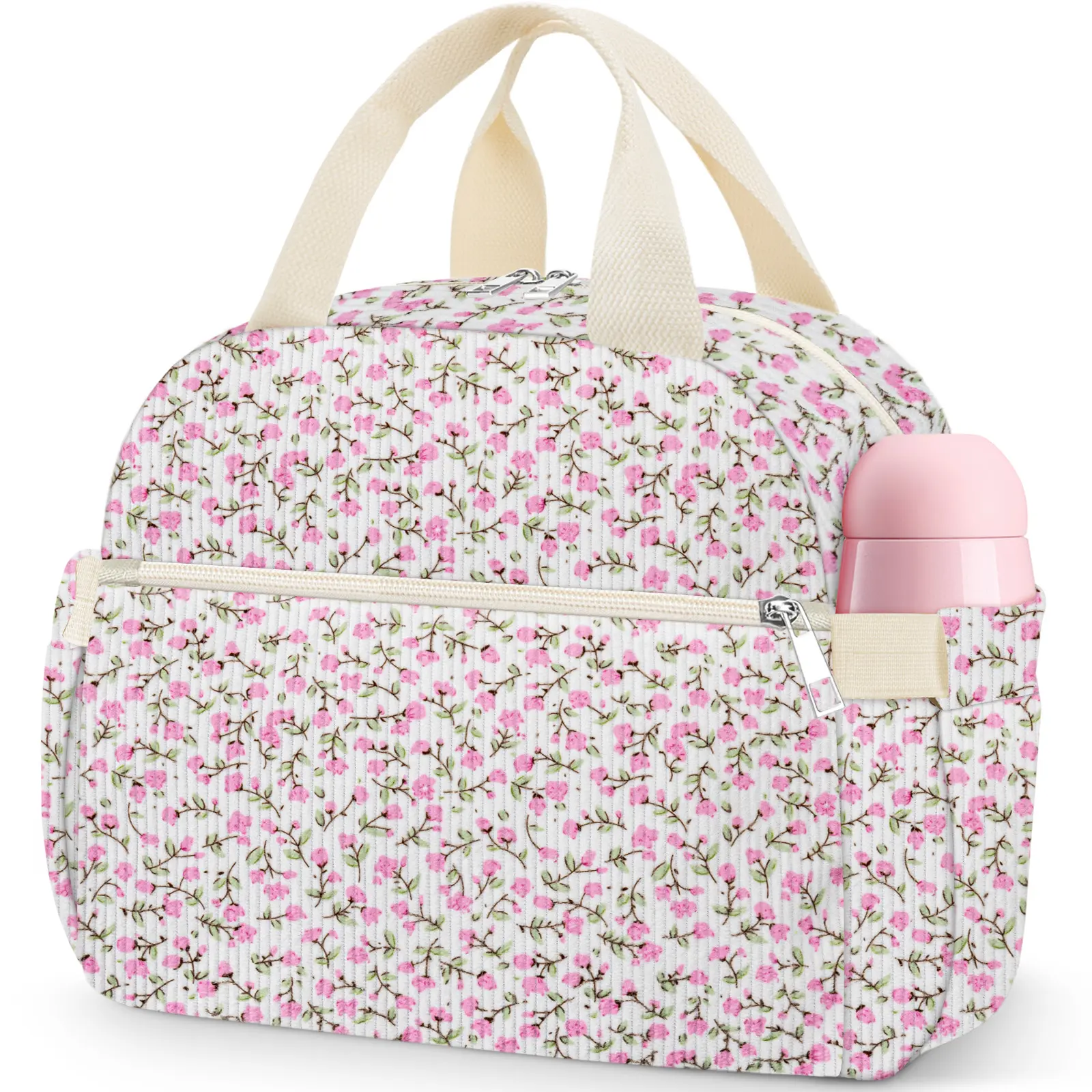 Coobiiya Cute Large Capacity Reusable Leakproof Insulated Cooler Lunch Bag for Women and Men Lunch Box for Work/Office/Picnic/Travel/School lunch bag Dealsforyoudays Outdoorfun Colorful kitchen gadgets nurse lunch bag work lunch bag