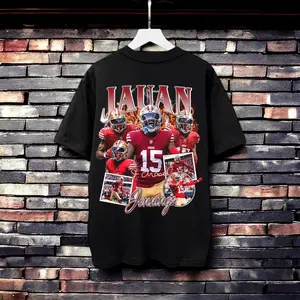 Jauan Jennings 90s Vintage Bootleg T-Shirt, Jauan Jennings shirt, Vintage Oversized Sport Tee, Retro American Football Bootleg Gift