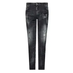 Dsquared² Black Cotton Jeans & Pant