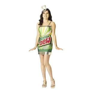 Imposta Costumes Women's Mountain Dew Costume Dress M Green