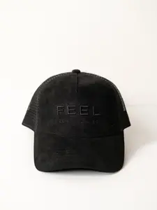 FEEL Suede A-Frame Trucker Hat